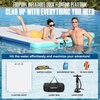 image:imageFBSPORT Inflatable Floating Dock Lake Floats for Adults Floating Docks Platform Island Raft NonSlip Inflatable Water Dock Mat for Pool Beach Ocean 10ft 8ft 6ftGreenBlue