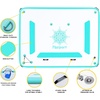 image:imageFBSPORT Inflatable Floating Dock6ft 8ft10ft Swim Air Platform Island Raft Mat with NoneSlip Surface6 Inch Thick PVC ConstructionFloating Platform for Pool Beach Ocean